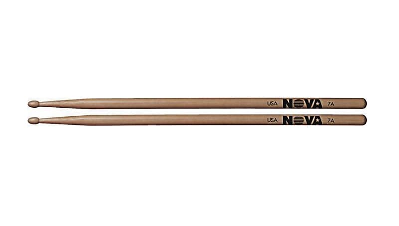 VIC FIRTH N7A - Bacchette Serie Nova Punta in Legno