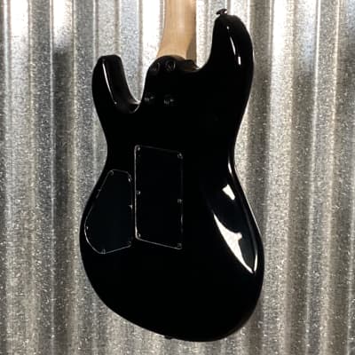 G&L USA Fullerton Deluxe Rampage 24 Jet Black Guitar & Bag #5044 image 9