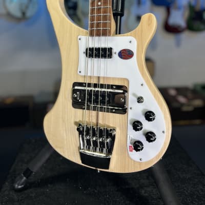 NEW 2025 Rickenbacker 4003SMG Mapleglo 4-String Bass 4003S w/ RIC Case, Ath Dlr, 783 image 2
