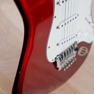 Fender ST-557 Contemporary Series Stratocaster SSS MIJ w/ System One Tremolo 1984 Candy Apple Red w/ Hard Case image 19