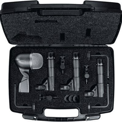 Shure DMK57-52 4-Piece Drum Microphone Kit Set for Live or Studio Recording image 4