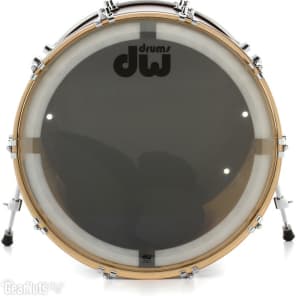 DW Performance Series Bass Drum - 18 x 22 inch - Tobacco Satin Oil image 3