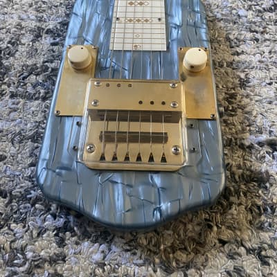 Bronson Lap Steel 1951 - Perloid blue image 3