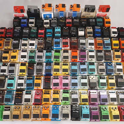 Complete Boss Compact Pedal Collection w/Original Boxes | +Extras image 1