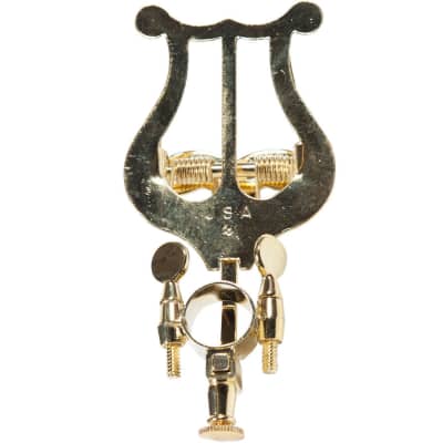 Bach 1815 Clamp-On Trumpet Lyre - Gold image 5