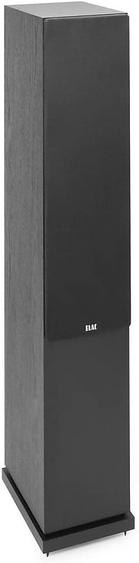 ELAC Debut 2.0 6.5&quot; Floorstanding Speaker, Black  			