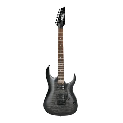 Ibanez GRGA 6-String Solid-Body Electric Guitar (Right Hand, Transparent Black Sunburst) image 1