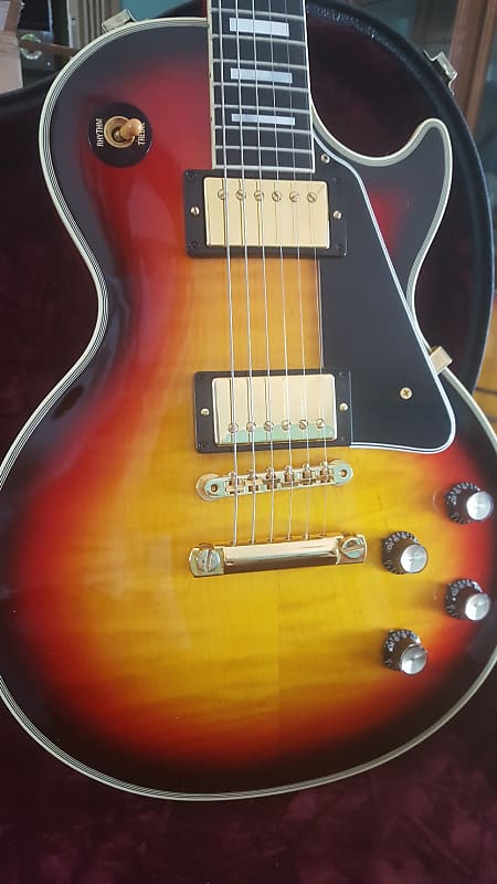 1968 RI Gibson Les Paul Custom Tri Burst Excellent Immaculate | Reverb