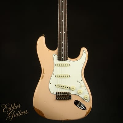 Fender Custom Shop LTD 1964 Stratocaster Relic - Super Faded Aged Shell Pink image 3