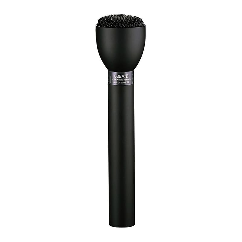 Electro-Voice 635A/B Omnidirectional Handheld Dynamic ENG Microphone (Black) image 1