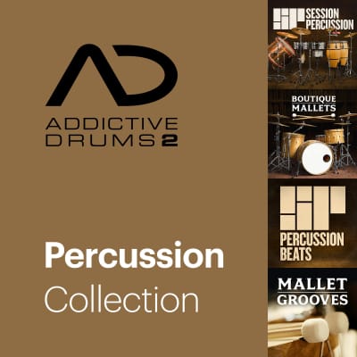 New XLN Audio Addictive Drums 2 Percussion Collection MAC/PC VST AU AAX Software - (Download/Activation Card)