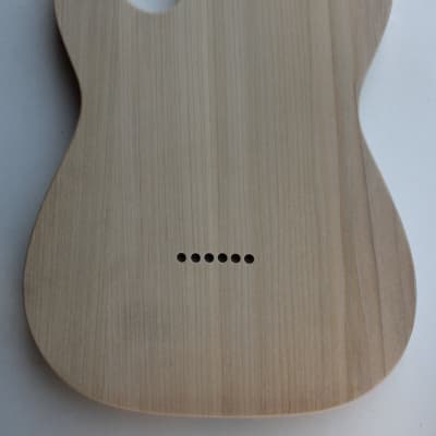 AMERICAN MADE TELE VINTAGE STYLE BODY - RIGHT HANDED - POPLAR 730 image 2