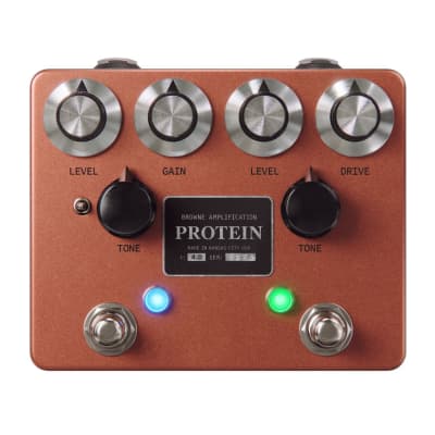 Reverb.com listing, price, conditions, and images for browne-amplification-protein-dual-overdrive