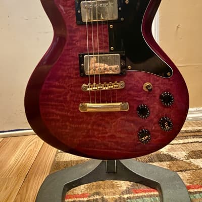 Washburn WI-64 DL 1999 - Trans Red for sale