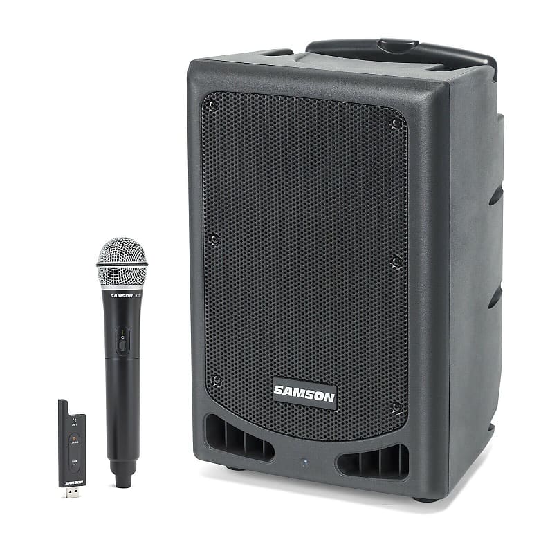 Samson Expedition Rechargeable Portable PA w/ Microphone and Bluetooth - XP208w image 1