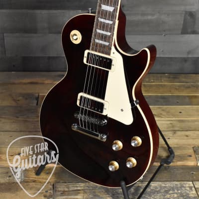 Gibson Les Paul Deluxe 70s - Wine Red with Hard Shell Case image 9