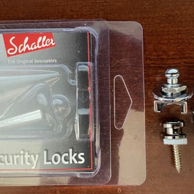 Schaller S-Locks Strap Locks Set of 2 (Chrome)