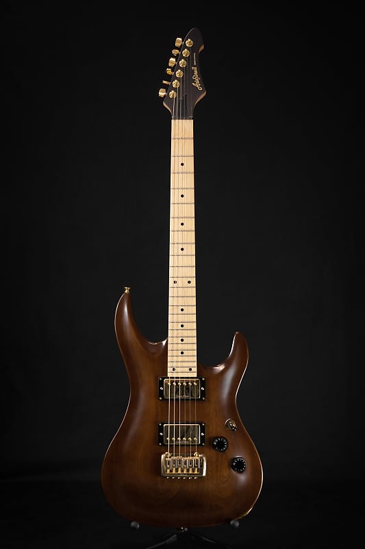 Aria Pro II MAC-I/M Walnut Electric Guitar image 1
