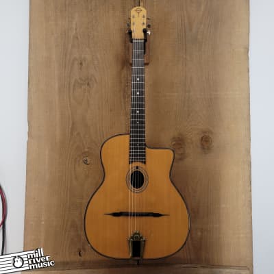 Gitane DG250M Birdseye Maple Gypsy Jazz Acoustic Guitar Used w/OHSC image 3