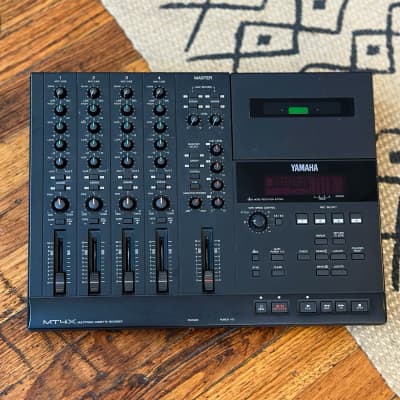 YAMAHA MT4X 4トラックレコーダー Yamaha MT4X Multitrack Cassette Tape Recorder Analog 4 track