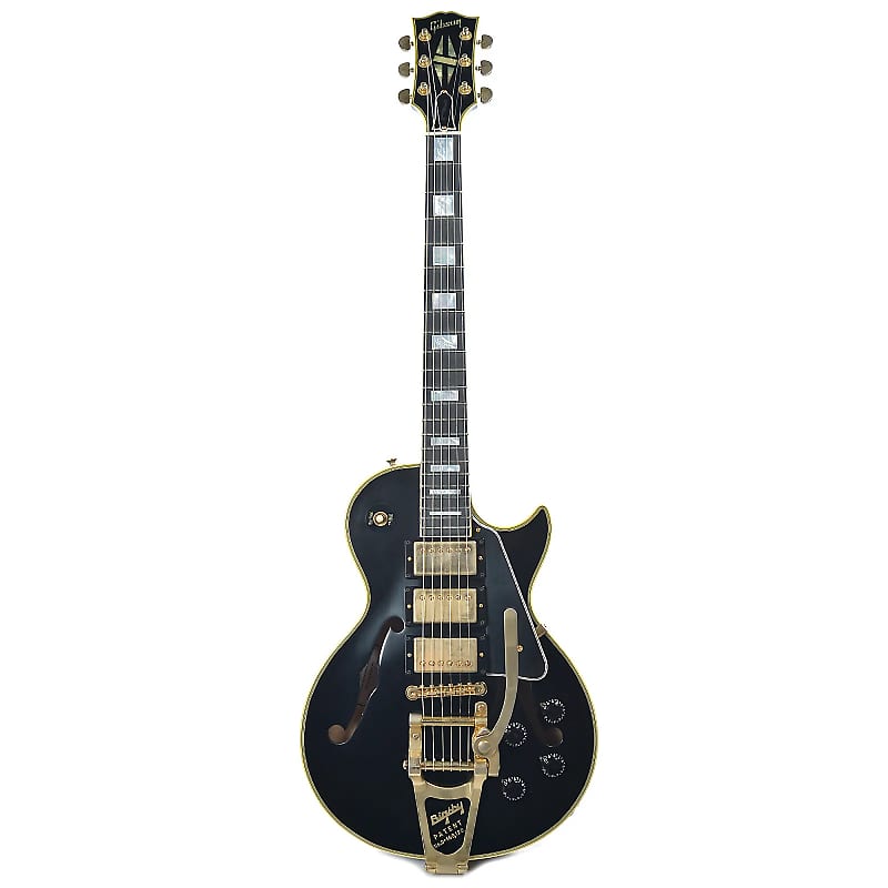 Gibson ES-Les Paul Custom Black Beauty 3-Pickup with Bigsby VOS image 1