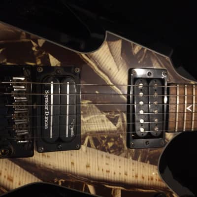 Dean Razorback Bone Shards Graphic (Dimebag Darrell, Pantera) With Original Dean Case image 2