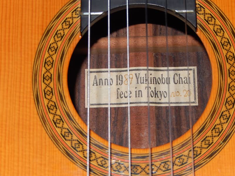 MADE IN 1989 - YUKINOBU CHAI No20 - HIGH CLASS CLASSICAL ALTO/REQUINTO  GUITAR