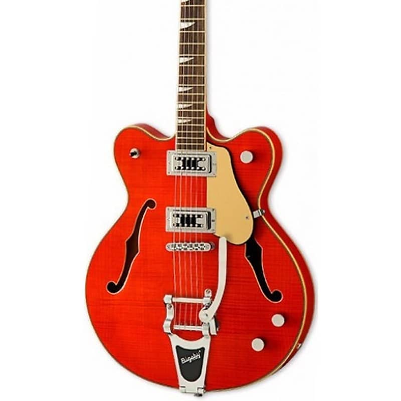 Eastwood Classic 6 Deluxe Semi-Hollow Guitar | Reverb