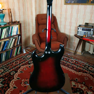 MUSIMA Eterna de Luxe rare vintage electric guitar strat jaguar jazz GDR 70 image 8