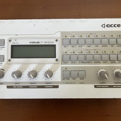 Access Virus TI Snow Desktop Digital Synthesizer 2010s - White