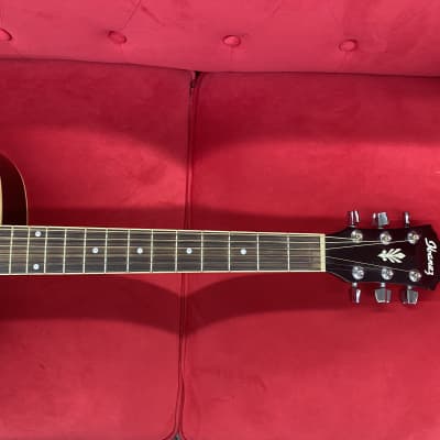 Ibanez AEG10E-BK-14-01 Acoustic-Electric Guitar - Black image 3