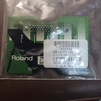 Roland SR-JV80-03 Piano Expansion Board 1990s - Green