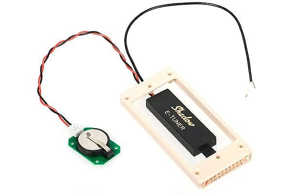 SHADOW frame-humbucker tuner, radial (for guitars with tremolo) SH-HB-T-CT-C E-Tuner image 1