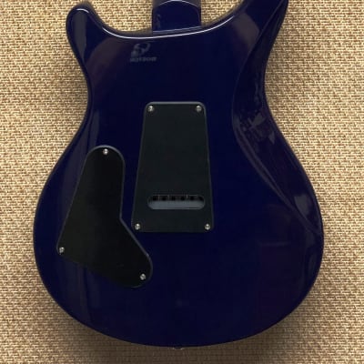 PRS SE Standard 24 Solidbody Electric Guitar Trans Blue Mahogany w/Maple Neck, Vibrato, Bag image 7