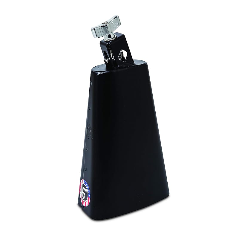 Lp007-N 8-Inch Rock Cowbell With Self-Aligning Mount,Black,1/2