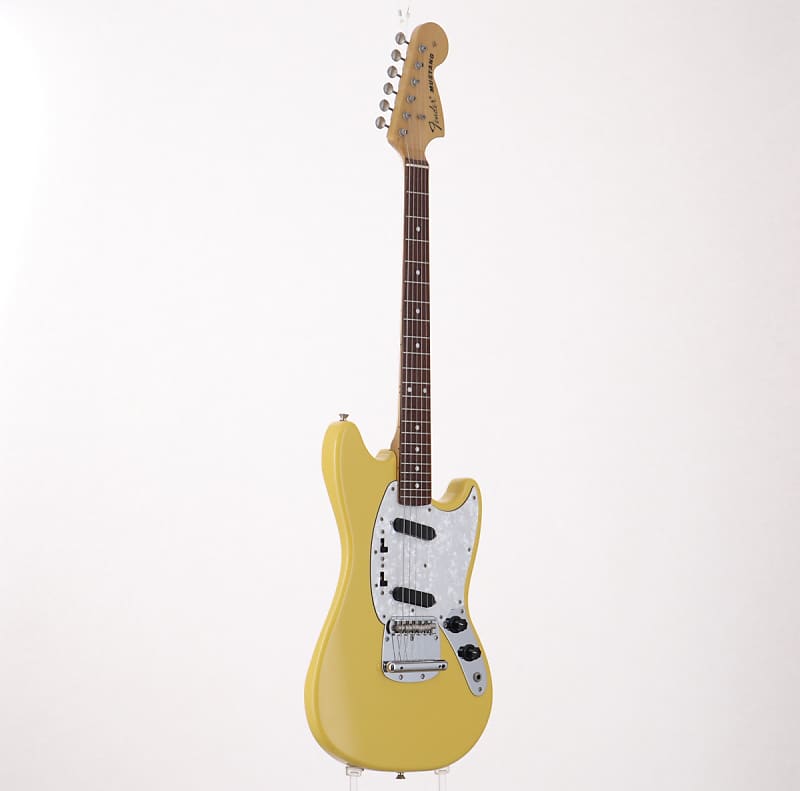 ギター Fender JAPAN MG69 Fender Japan MG69/MH Mustang Candy Apple Red Guitar | eBay
