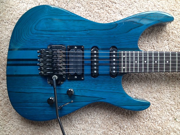 Fernandes FR-120 1987 Japan Trans Blue | Reverb