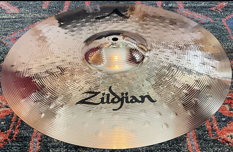 Zildjian 18” A Series Heavy Crash Cymbal Brilliant Finish A0278 image 1