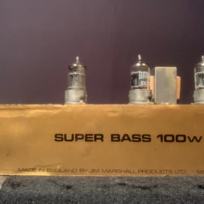 1967 Marshall JTM 45/100 Watt Super Bass Rare! Once in a lifetime find!! image 14