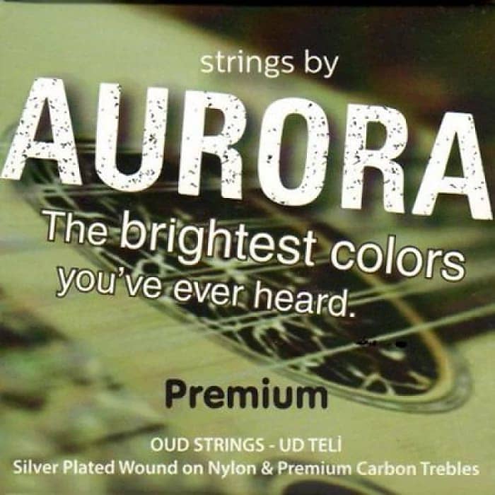 Oud Strings by Aurora Fa Fa High Tuning FF Iraqi Oud, Red Reverb