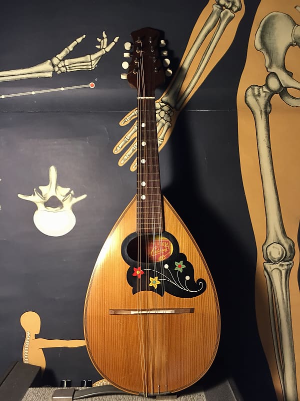 Francesco Catania Mandolino 1940-1950 made in italy mandolin vintage