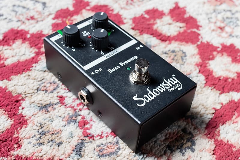 ベース Sadowsky bass preamp sbp-2 Sadowsky SAC PED SBP 2 V2 コンパクトエフェクター ベース