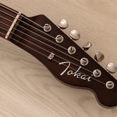 1981 Tokai Breezysound TE50 Vintage T-Style Guitar w/ Walnut Finish, Japan image 4