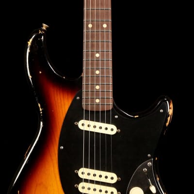 Fender Custom Shop NAMM 2019 Display California Special Relic Masterbuilt Ron Thorn 2-Tone Sunburst image 7