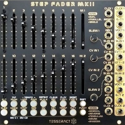 Step Fader mkII by Tesseract - 8 - 16 Steps sequencer image 1