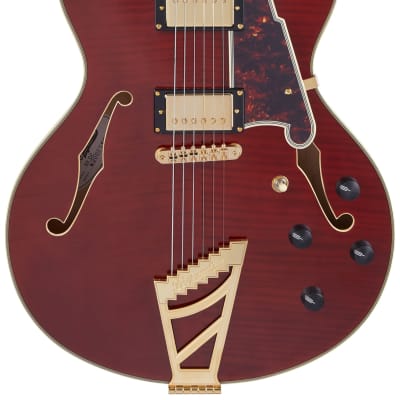 D'Angelico Excel Series DC Semi-Hollow Electric Guitar w/ USA Seymour Duncan Humbuckers & Stopbar Tailpiece image 6