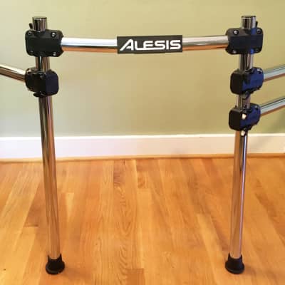 NEW - Alesis Surge Pro Chrome Metal Electronic Drum Rack - Compatible w Roland, Yamaha, Simmons, Ion