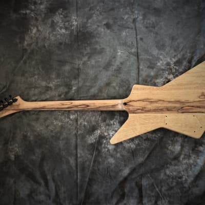 😁SUPERSATURDAY SALE!  Explorer Custom Guitar Black Diamond Jericho Hand Crafted Prototype image 8
