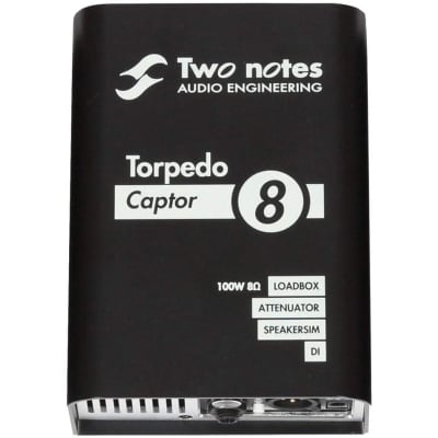 Two Notes Torpedo Captor Reactive Loadbox DI/Attenuator - 8 Ohm image 7