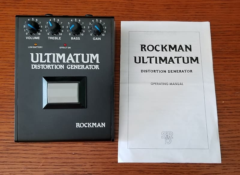 Rockman Ultimate Distortion Generator (UDG) 198x Black image 1